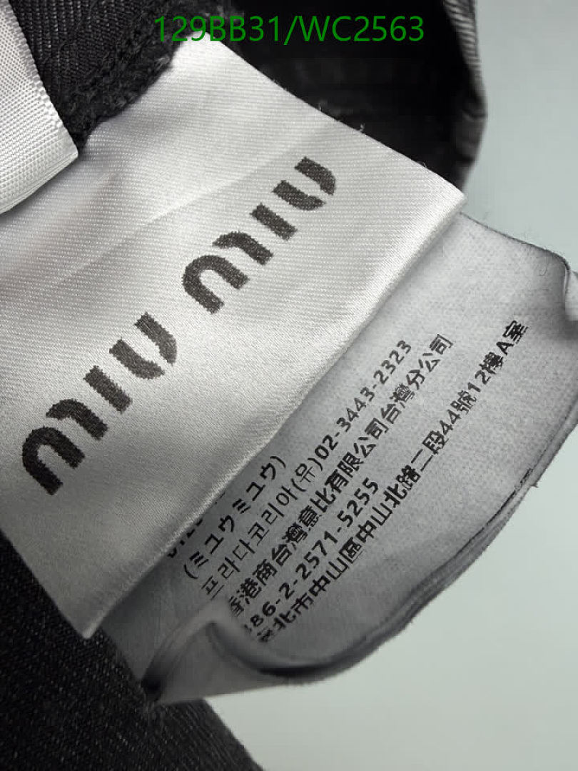 Miu Miu-Clothing Code: WC2563 $: 129USD