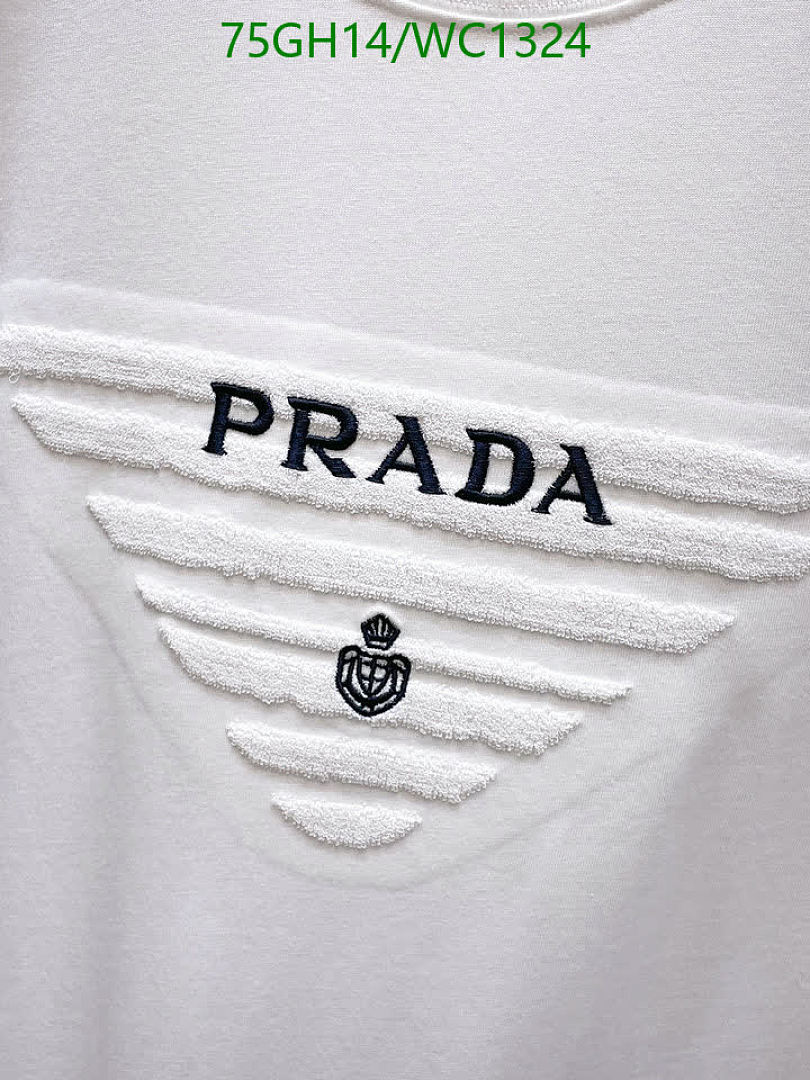 Prada-Clothing Code: WC1324 $: 75USD