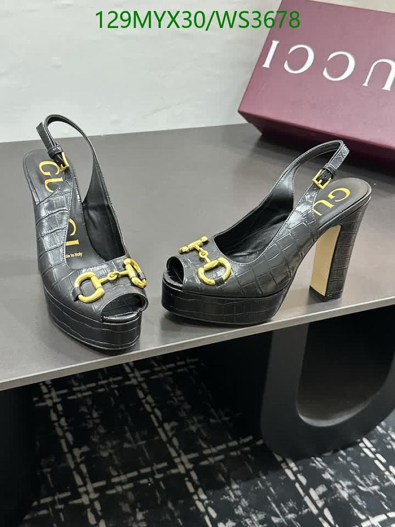 Gucci-Women Shoes Code: WS3678 $: 129USD