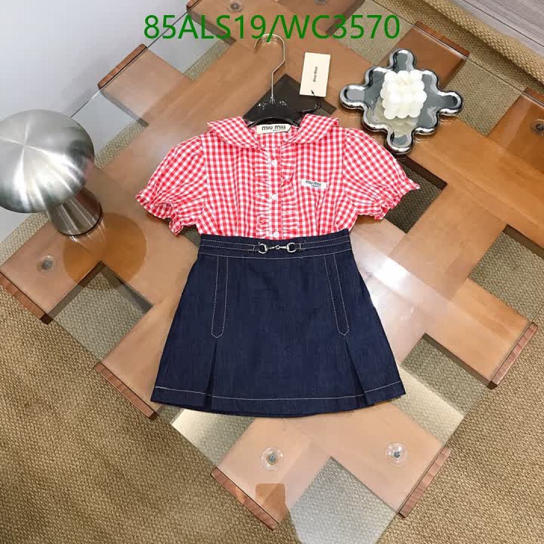 MIUMIU-Kids Clothing Code: WC3570 $: 85USD