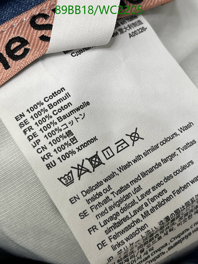 Acne Studios-Clothing Code: WC2205 $: 89USD