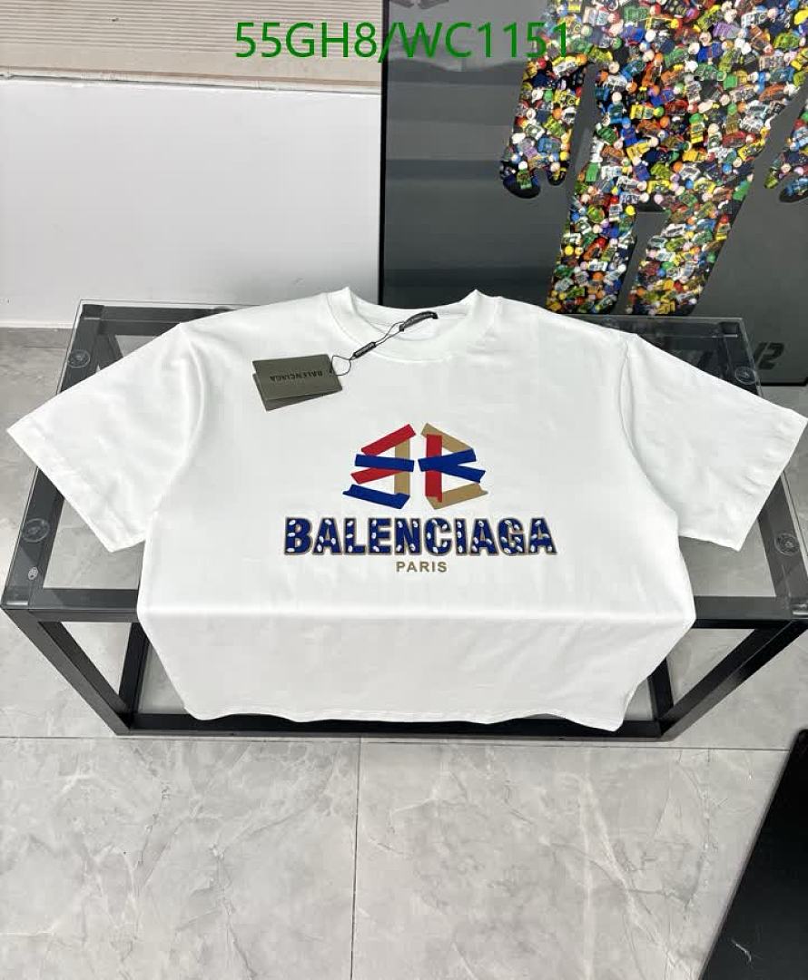Balenciaga-Clothing Code: WC1151 $: 55USD