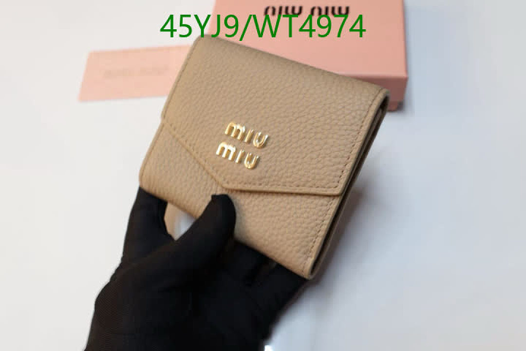 Miu Miu-Wallet-4A Quality Code: WT4974 $: 45USD