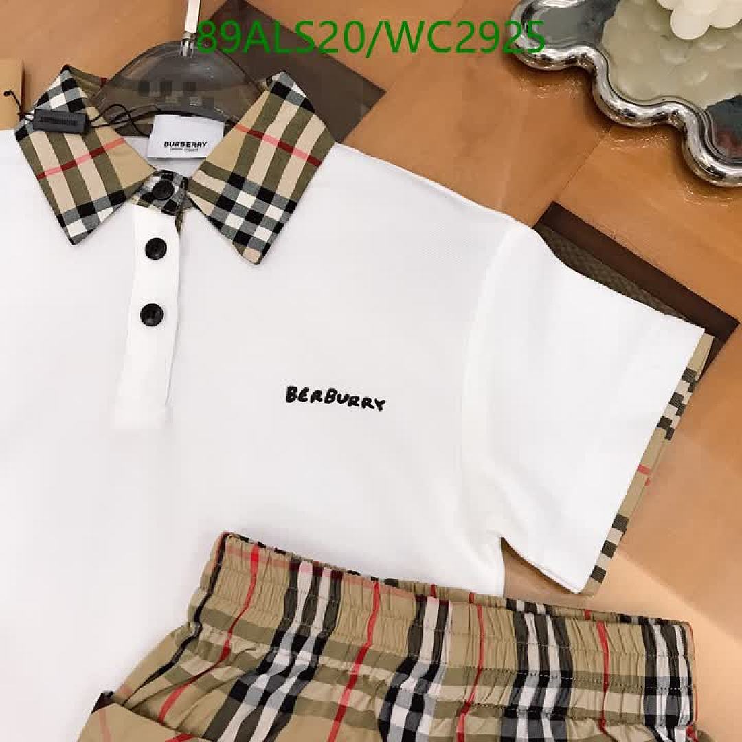 Burberry-Kids Clothing Code: WC2925 $: 89USD