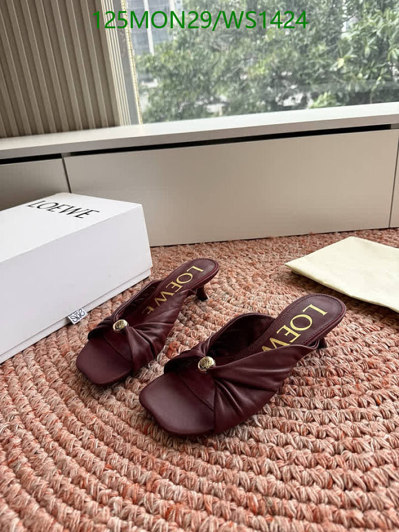 Loewe-Women Shoes Code: WS1424 $: 125USD
