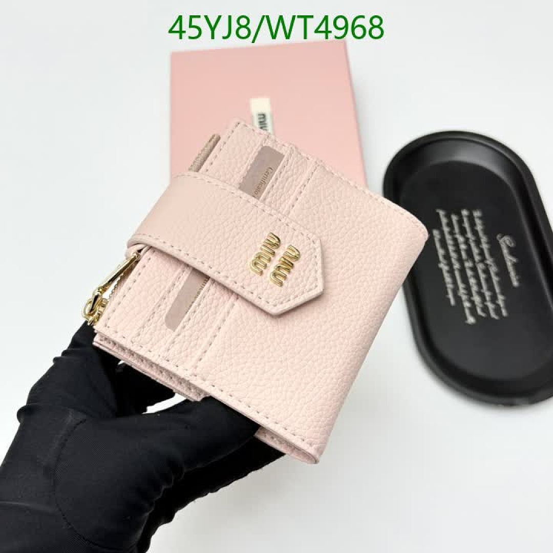 Miu Miu-Wallet-4A Quality Code: WT4968 $: 45USD