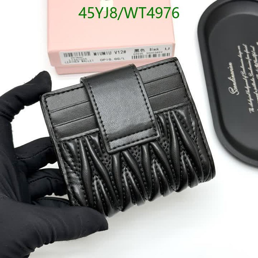 Miu Miu-Wallet-4A Quality Code: WT4976 $: 45USD