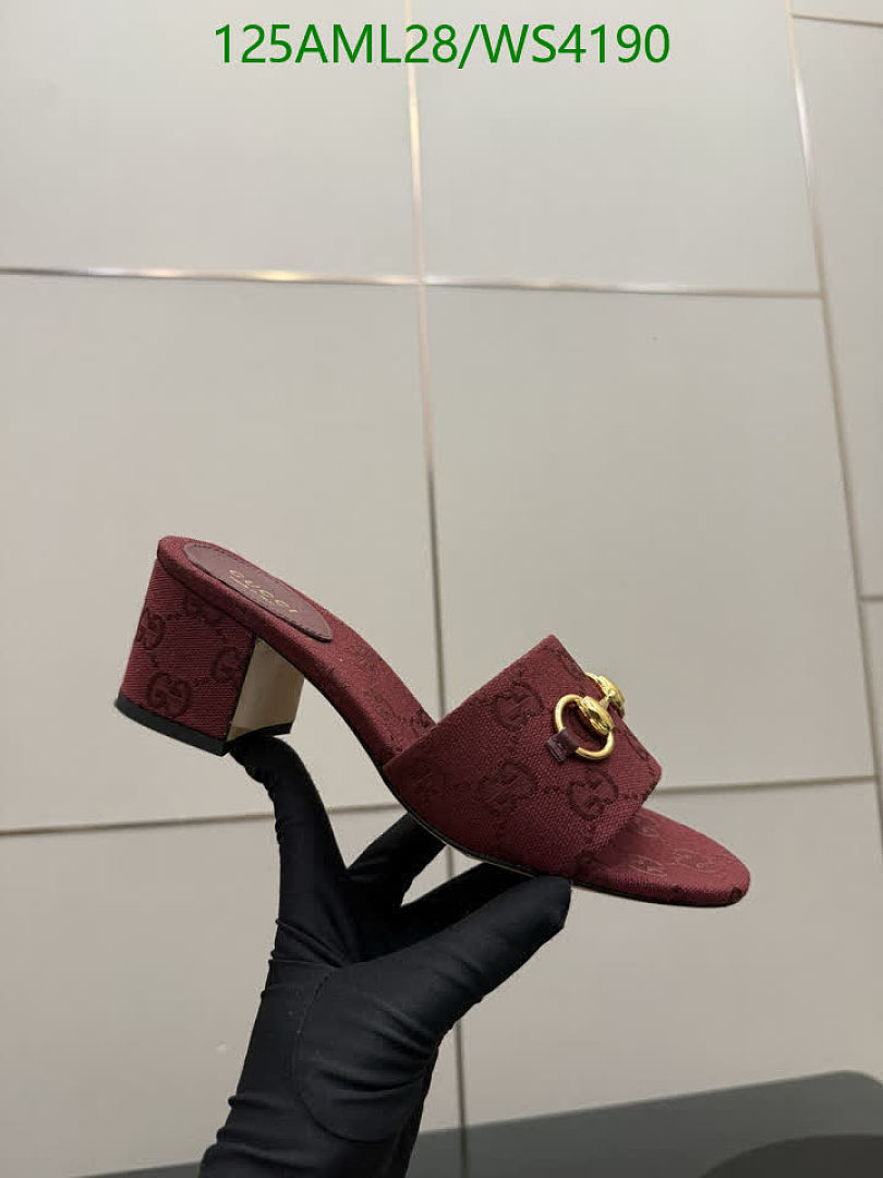 Gucci-Women Shoes Code: WS4190 $: 125USD