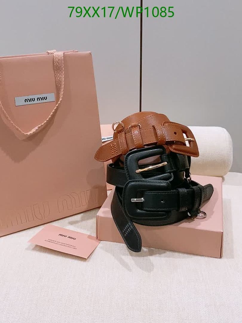 MIU MIU-Belts Code: WP1085 $: 79USD