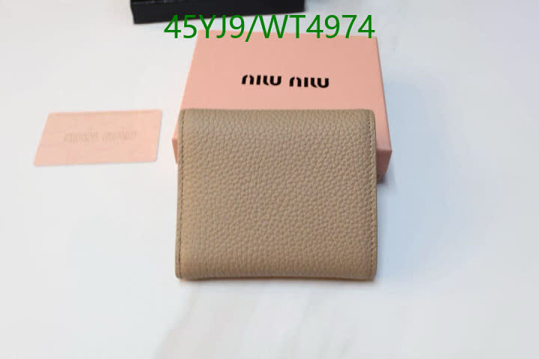 Miu Miu-Wallet-4A Quality Code: WT4974 $: 45USD