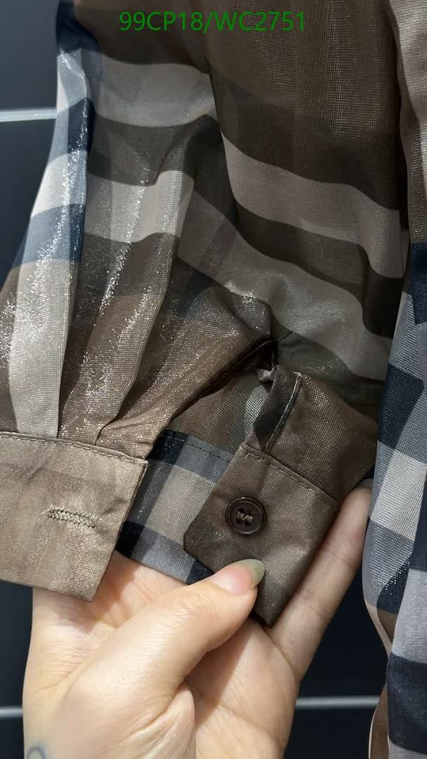 Burberry-Clothing Code: WC2751 $: 99USD