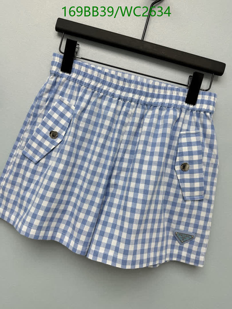 Prada-Clothing Code: WC2634 $: 169USD