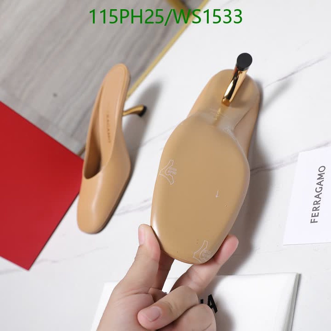 Ferragamo-Women Shoes Code: WS1533 $: 115USD