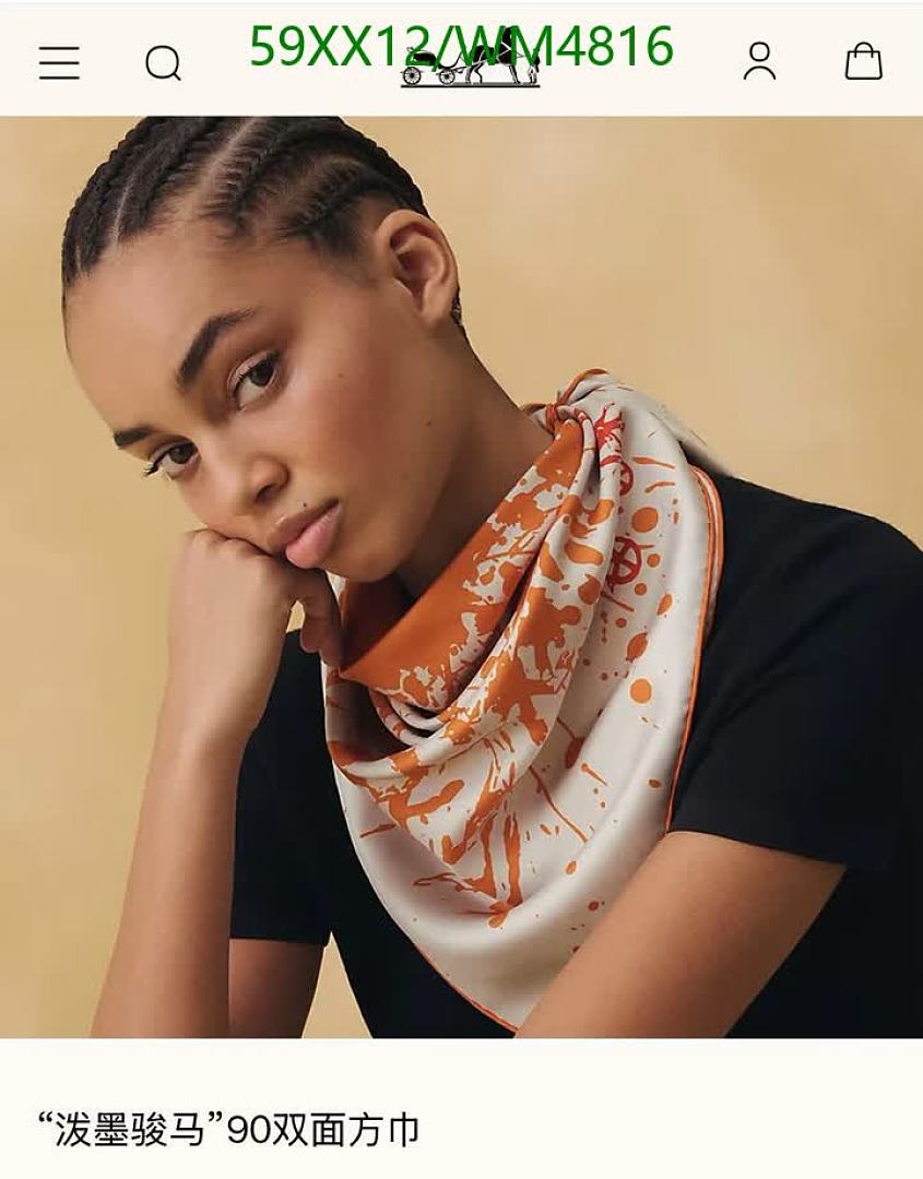 Hermes-Scarf Code: WM4816 $: 59USD