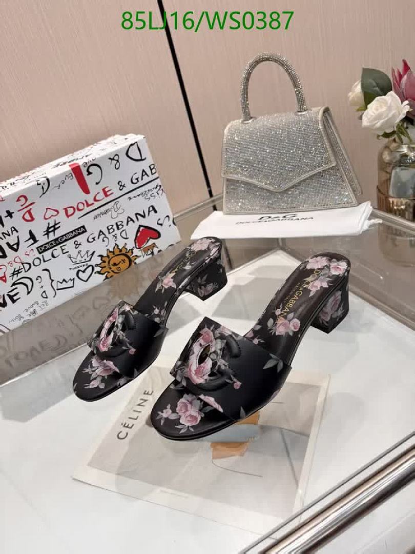 D&G-Women Shoes Code: WS0387 $: 85USD