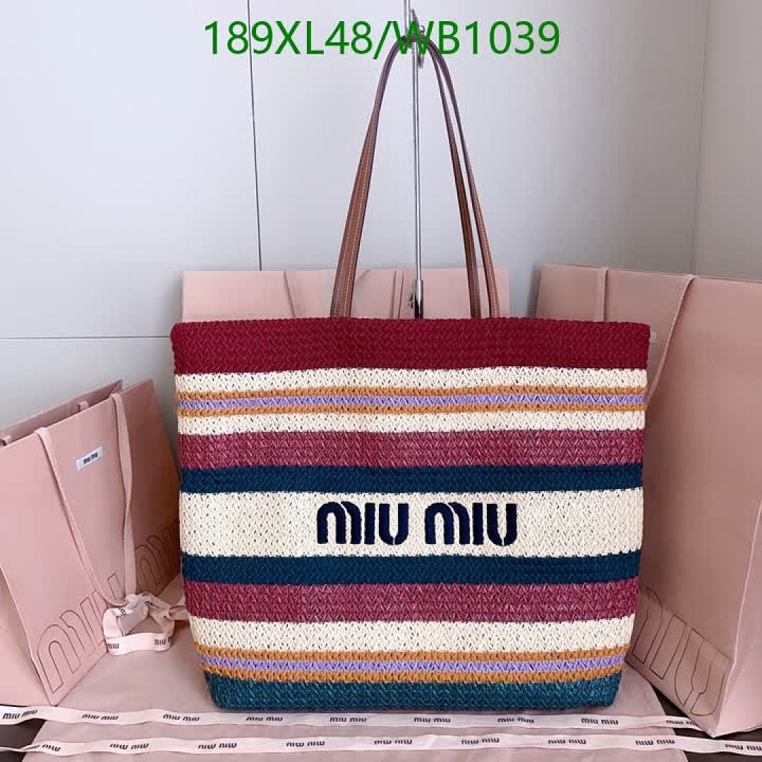 Miu Miu-Bag-Mirror Quality Code: WB1039 $: 189USD