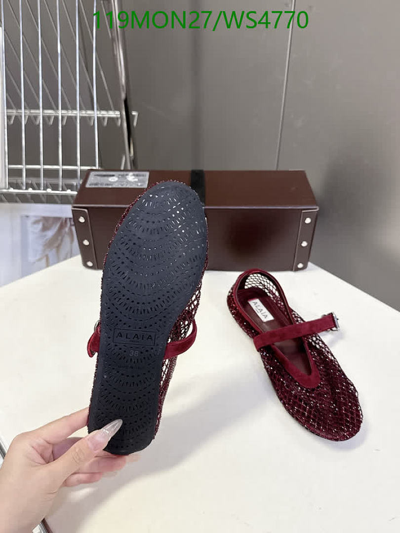 Alaia-Women Shoes Code: WS4770 $: 119USD