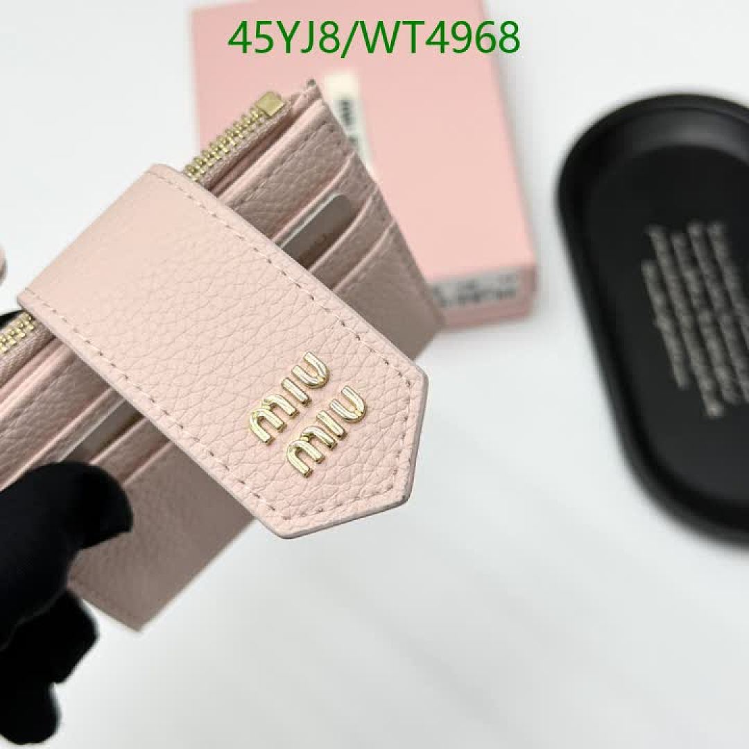 Miu Miu-Wallet-4A Quality Code: WT4968 $: 45USD