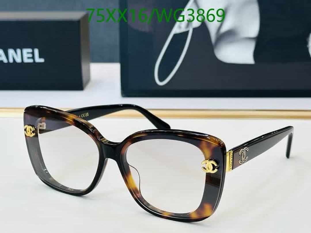 Chanel-Glasses Code: WG3869 $: 75USD