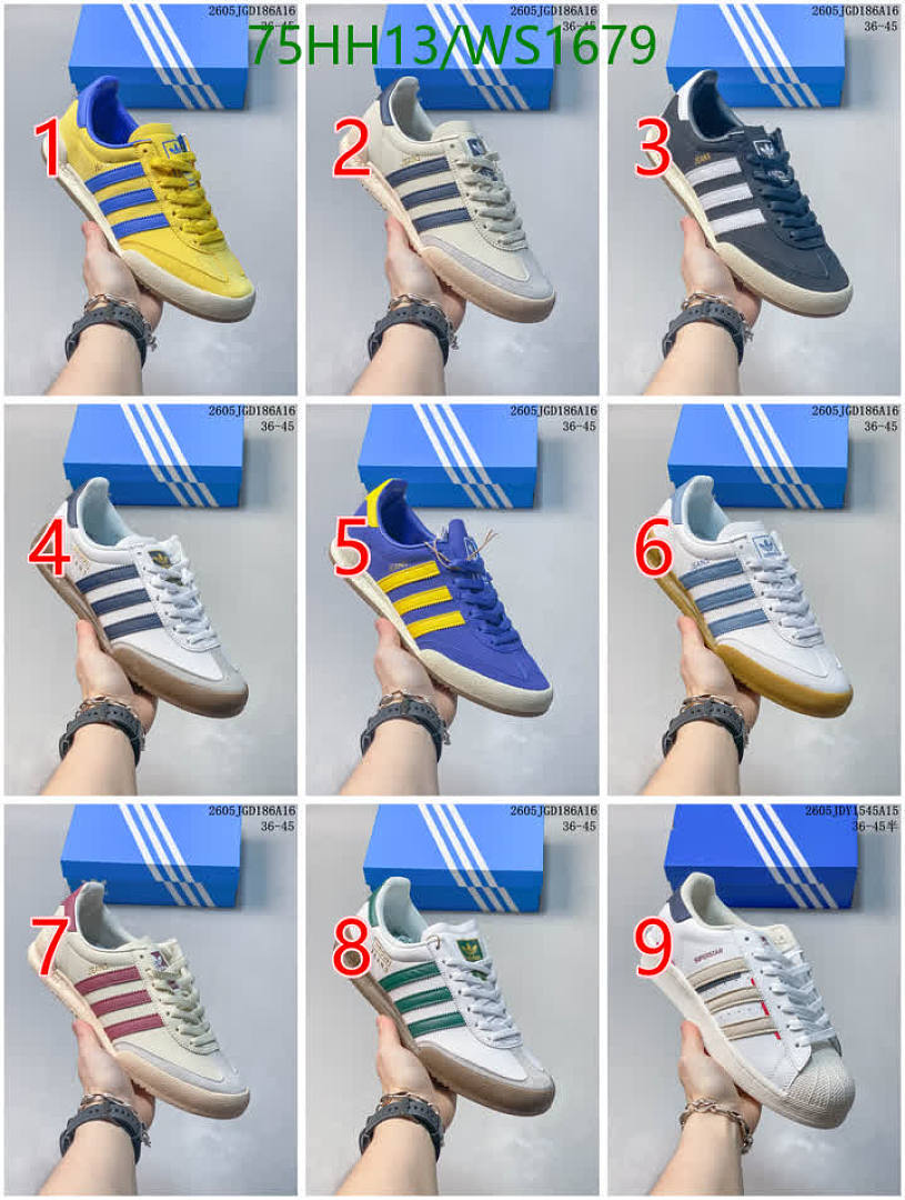 Adidas-Men shoes Code: WS1679 $: 75USD