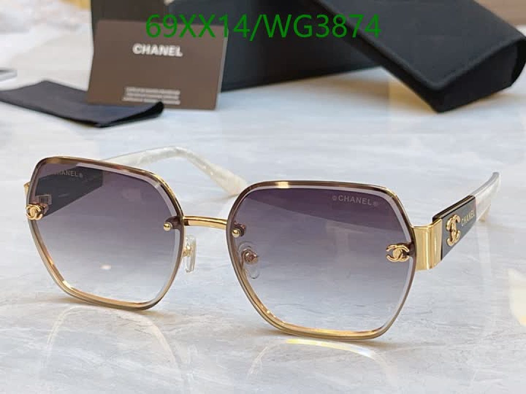 Chanel-Glasses Code: WG3874 $: 69USD
