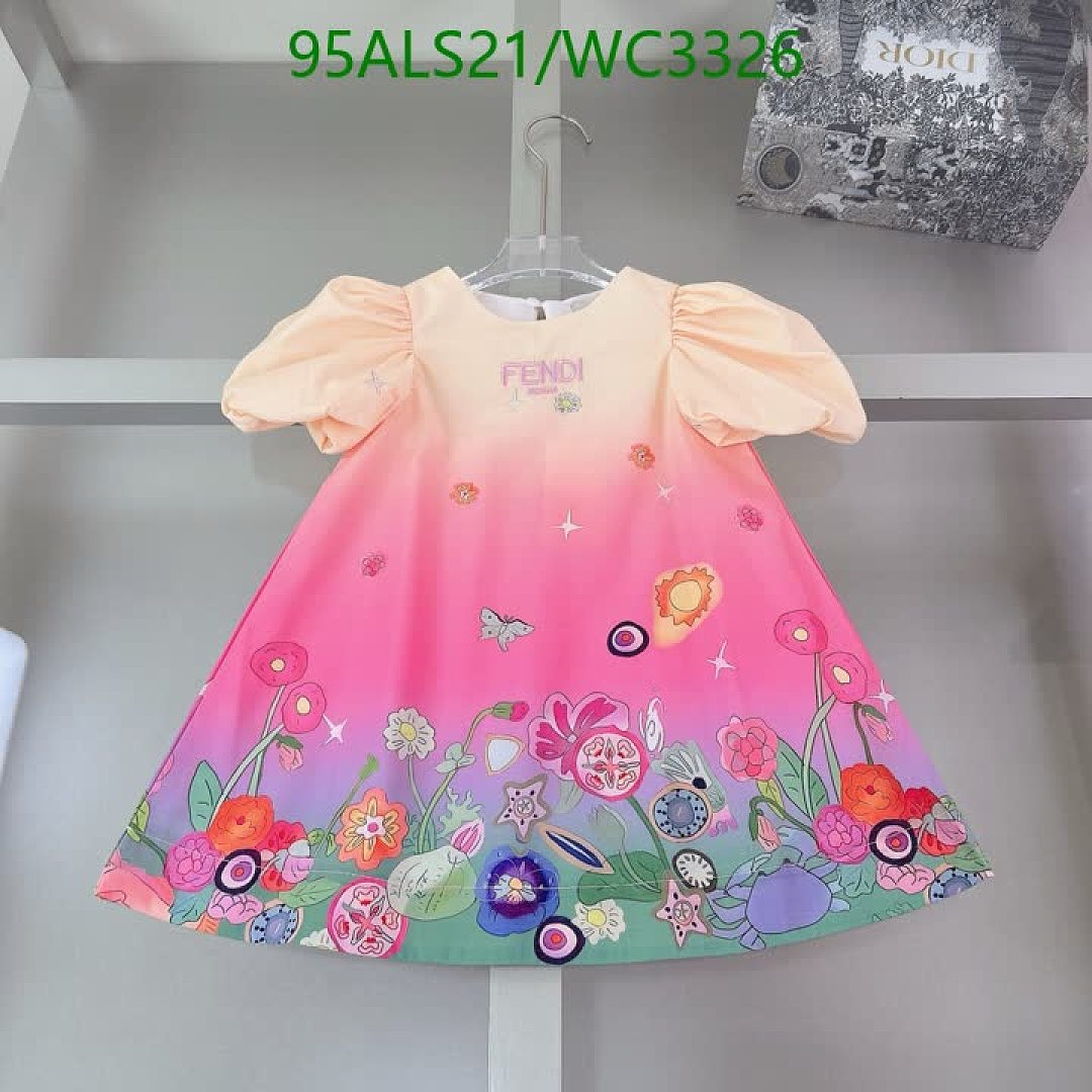Fendi-Kids clothing Code: WC3326 $: 95USD