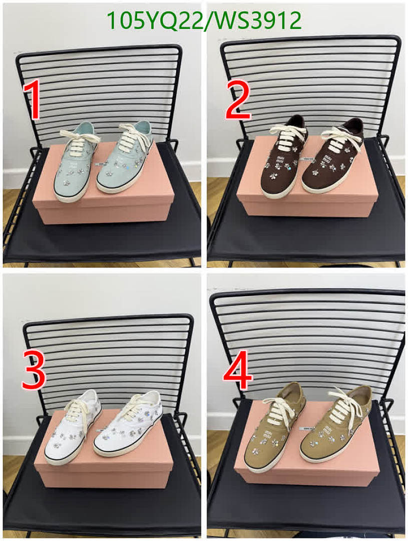 Miu Miu-Women Shoes Code: WS3912 $: 105USD