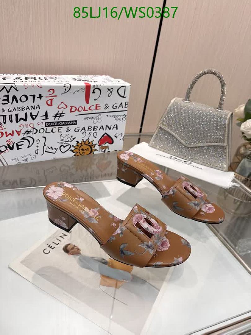 D&G-Women Shoes Code: WS0387 $: 85USD