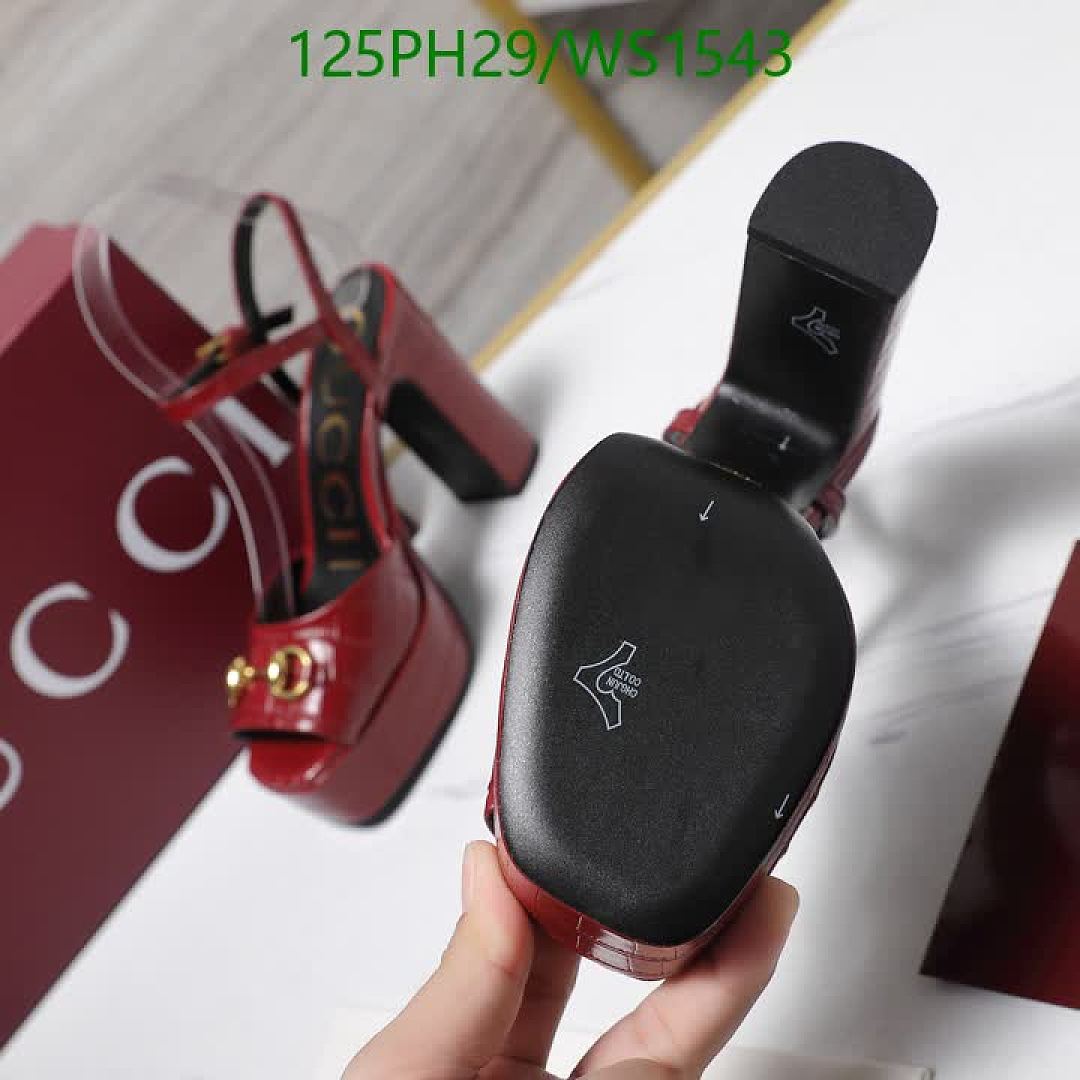 Gucci-Women Shoes Code: WS1543 $: 125USD