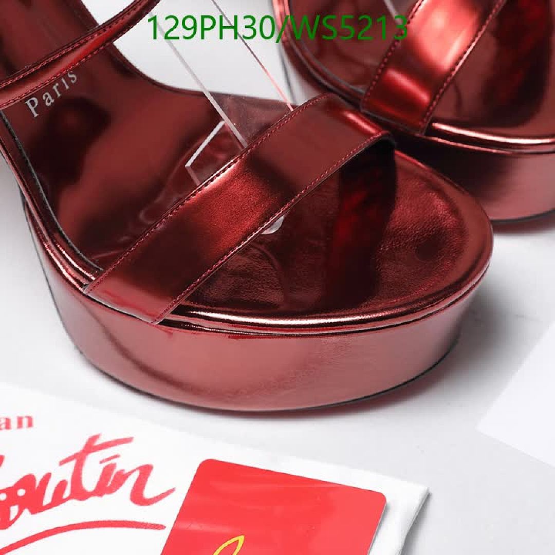 Christian Louboutin-Women Shoes Code: WS5213 $: 129USD