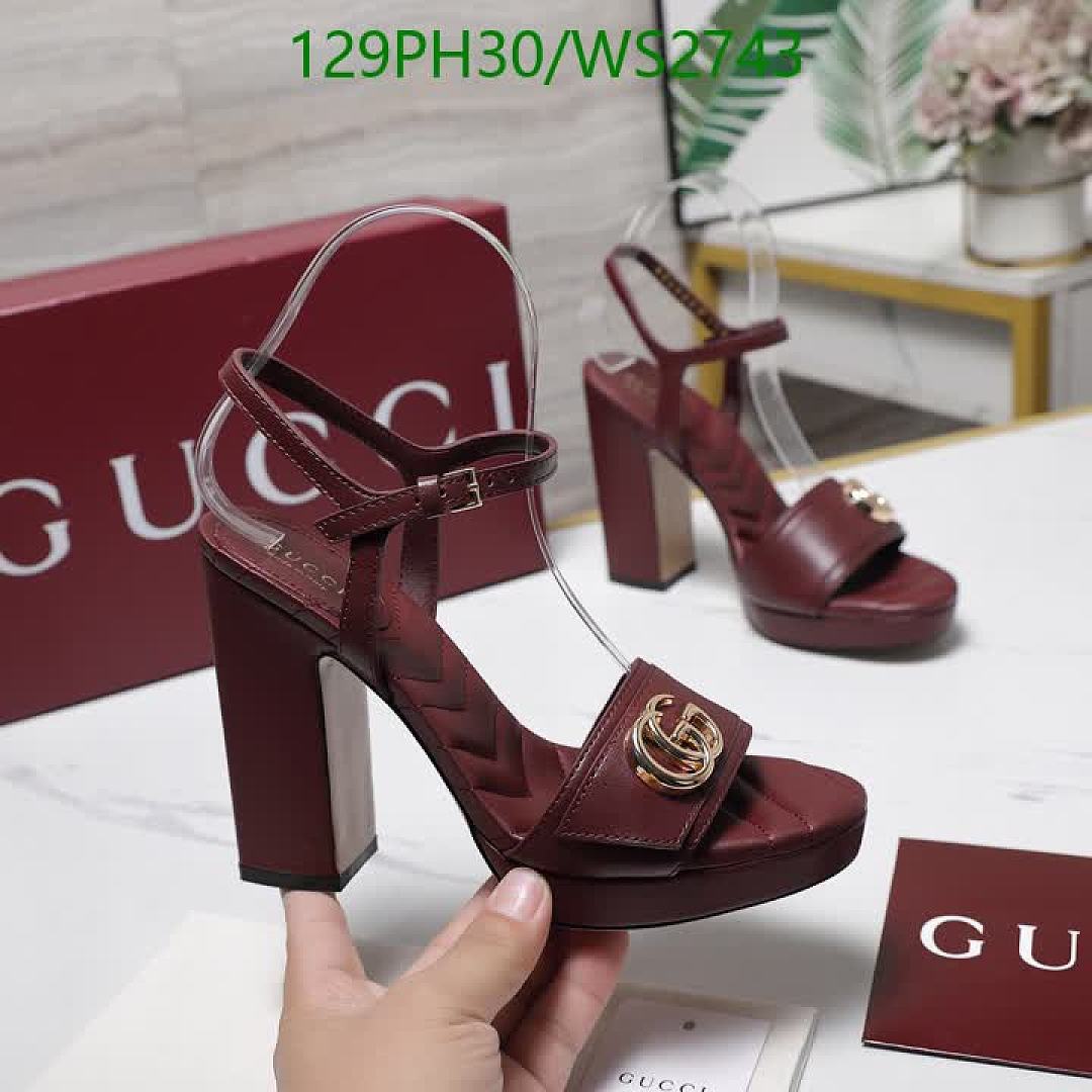 Gucci-Women Shoes Code: WS2743 $: 129USD
