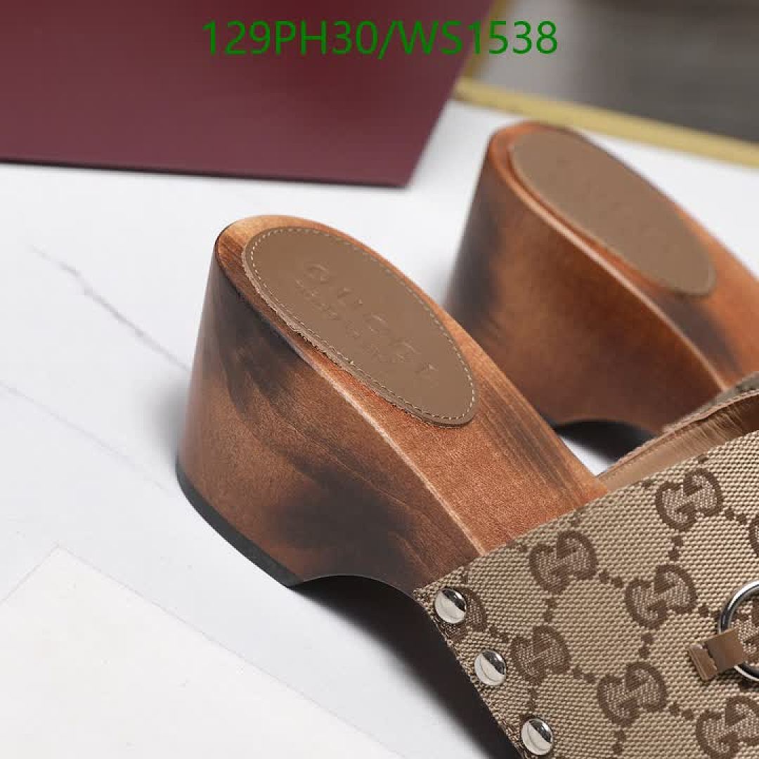 Gucci-Women Shoes Code: WS1538 $: 129USD