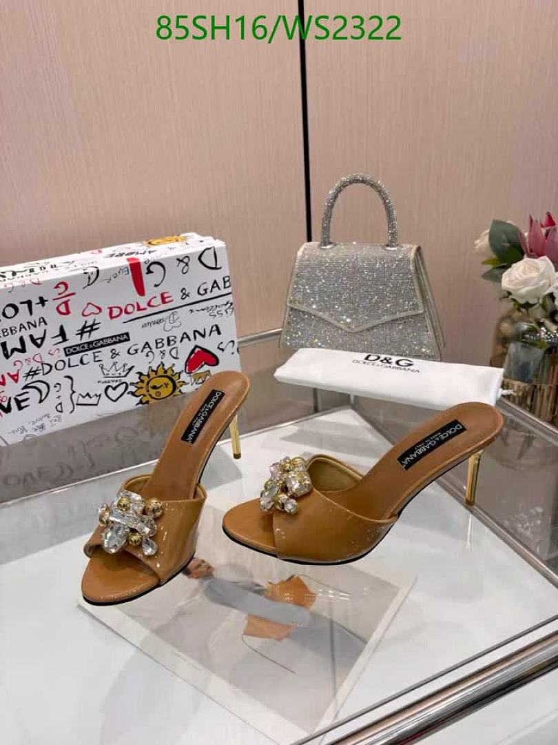 D&G-Women Shoes Code: WS2322 $: 85USD