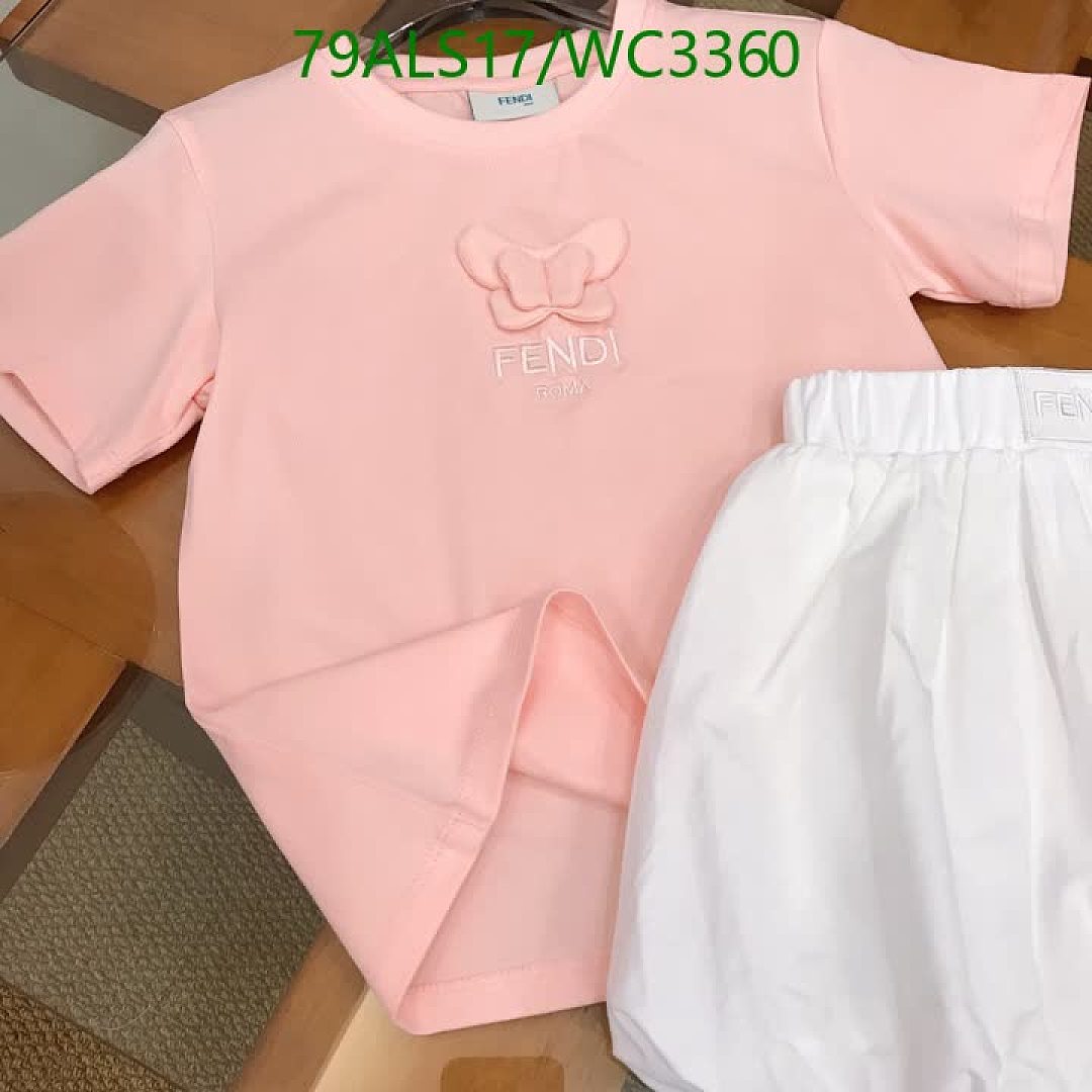 Fendi-Kids clothing Code: WC3360 $: 79USD