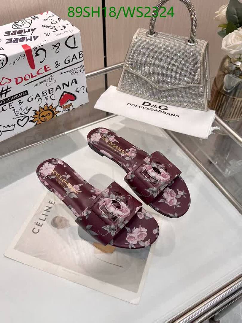 D&G-Women Shoes Code: WS2324 $: 89USD