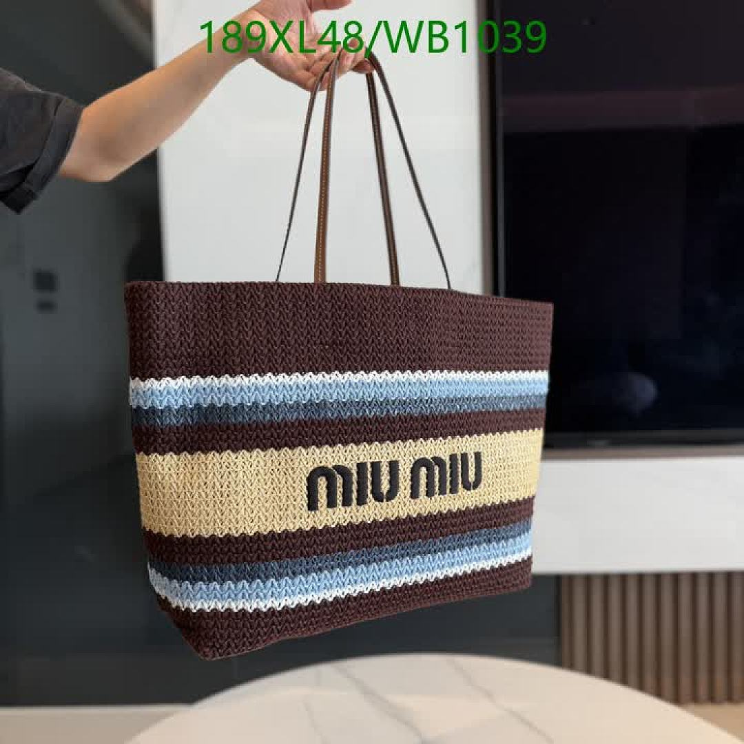 Miu Miu-Bag-Mirror Quality Code: WB1039 $: 189USD