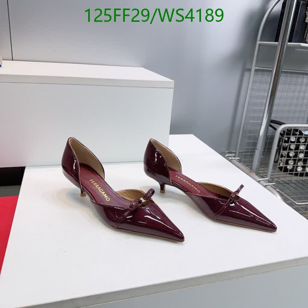 Ferragamo-Women Shoes Code: WS4189 $: 125USD