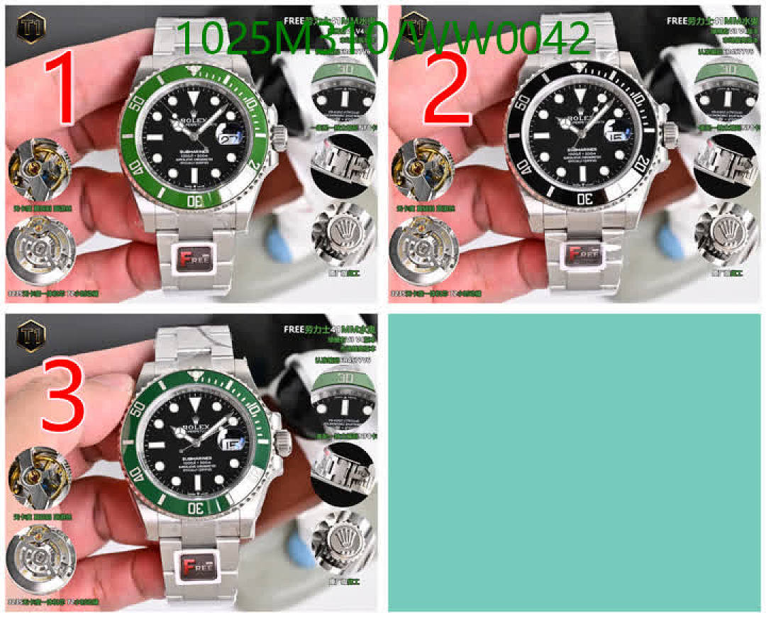 Rolex-Watch-Mirror Quality Code: WW0042 $: 1025USD