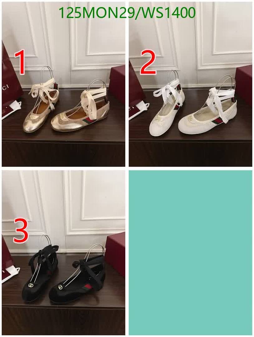 Gucci-Women Shoes Code: WS1400 $: 125USD