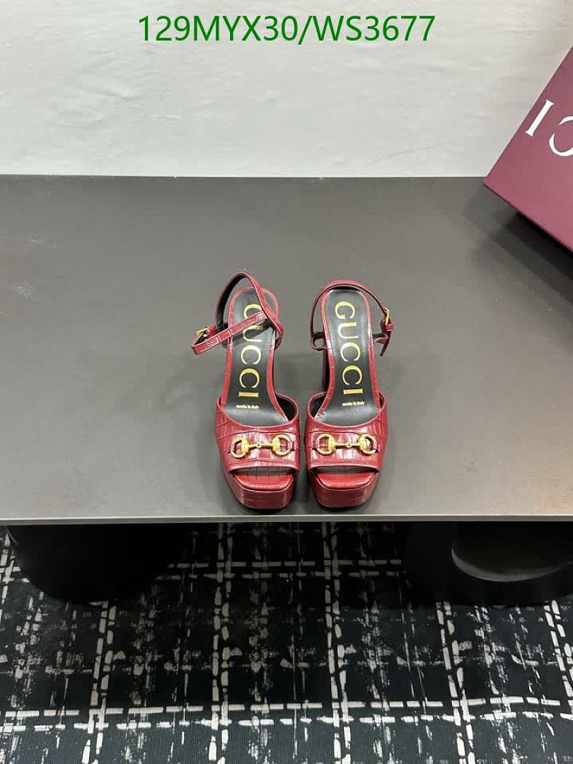 Gucci-Women Shoes Code: WS3677 $: 129USD