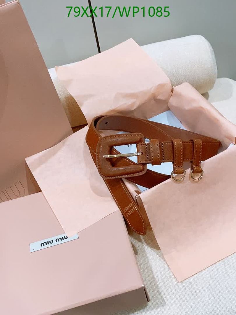 MIU MIU-Belts Code: WP1085 $: 79USD