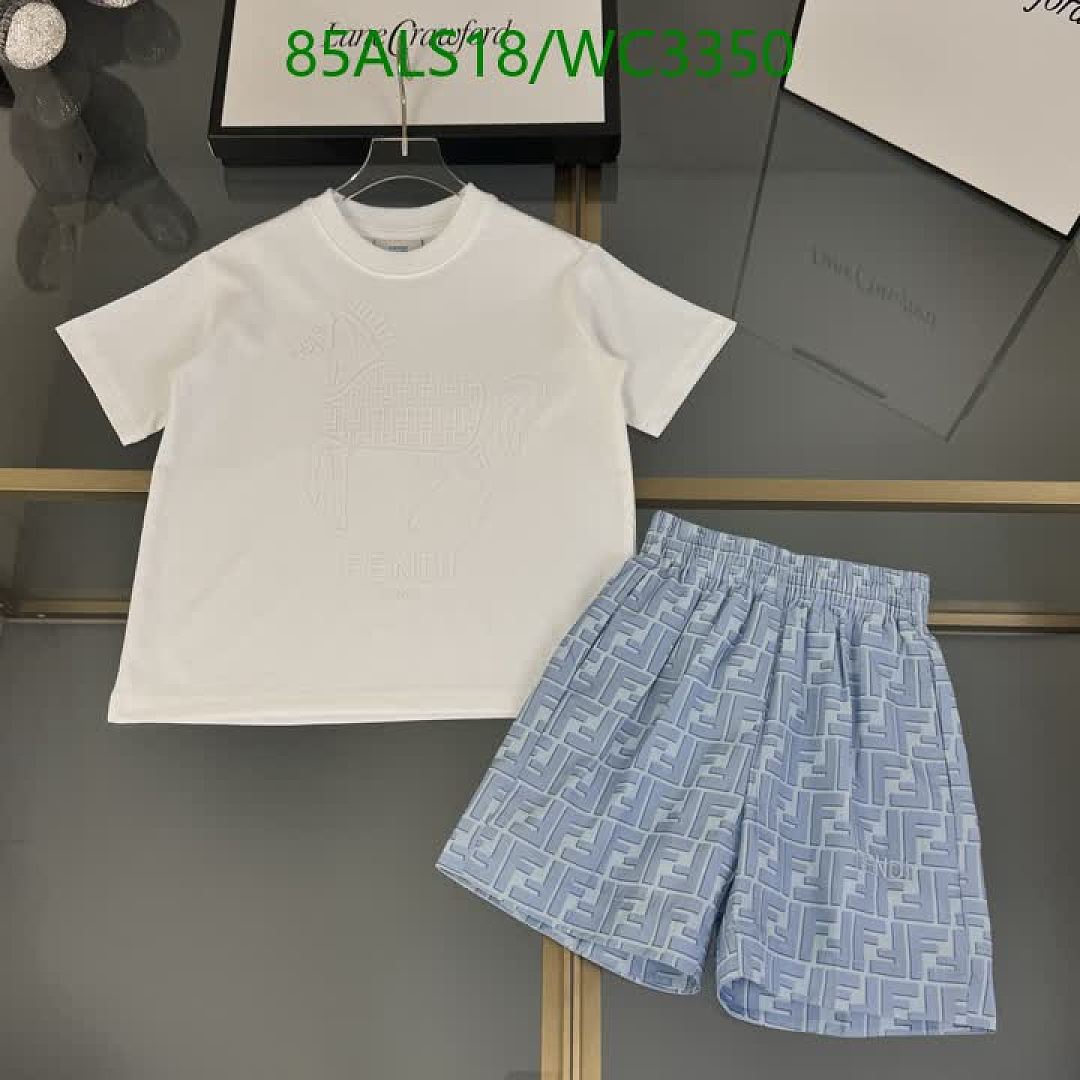 Fendi-Kids clothing Code: WC3350 $: 85USD
