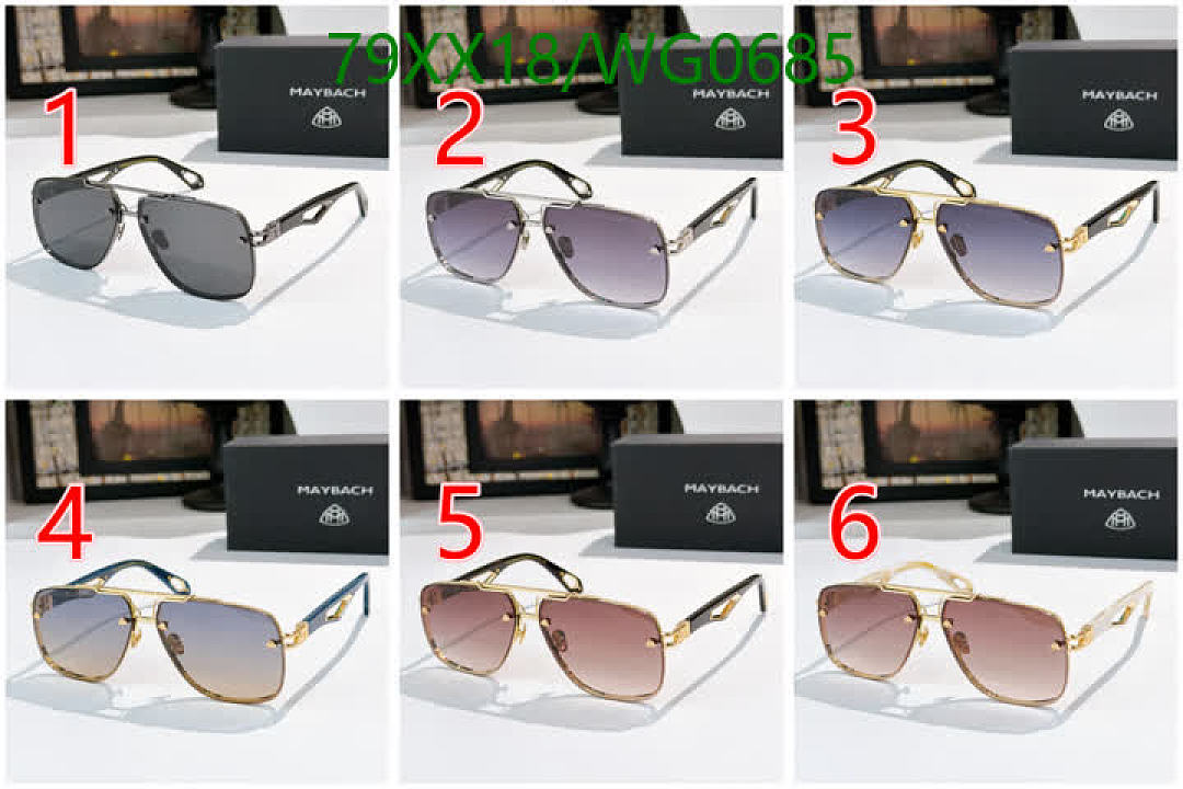 Maybach-Glasses Code: WG0685 $: 79USD