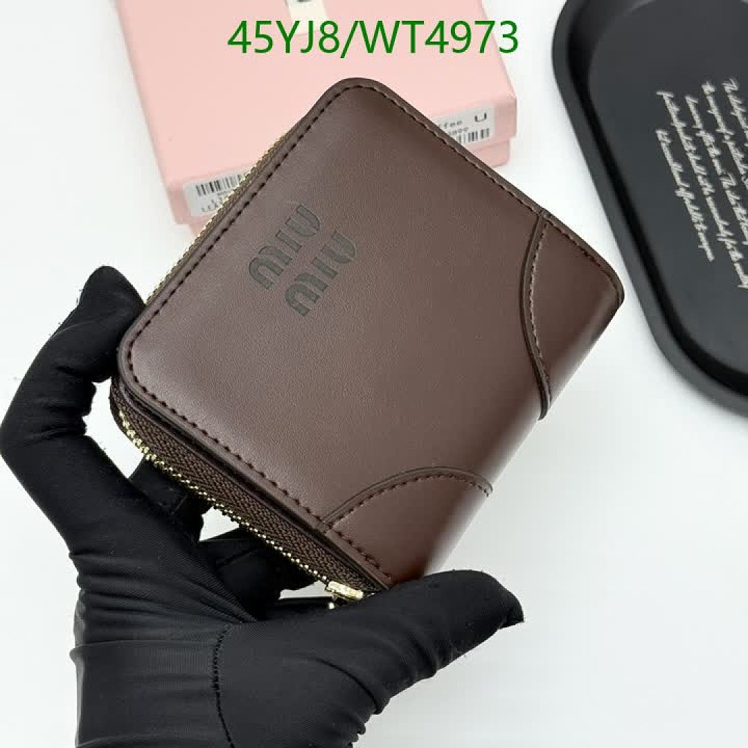Miu Miu-Wallet-4A Quality Code: WT4973 $: 45USD