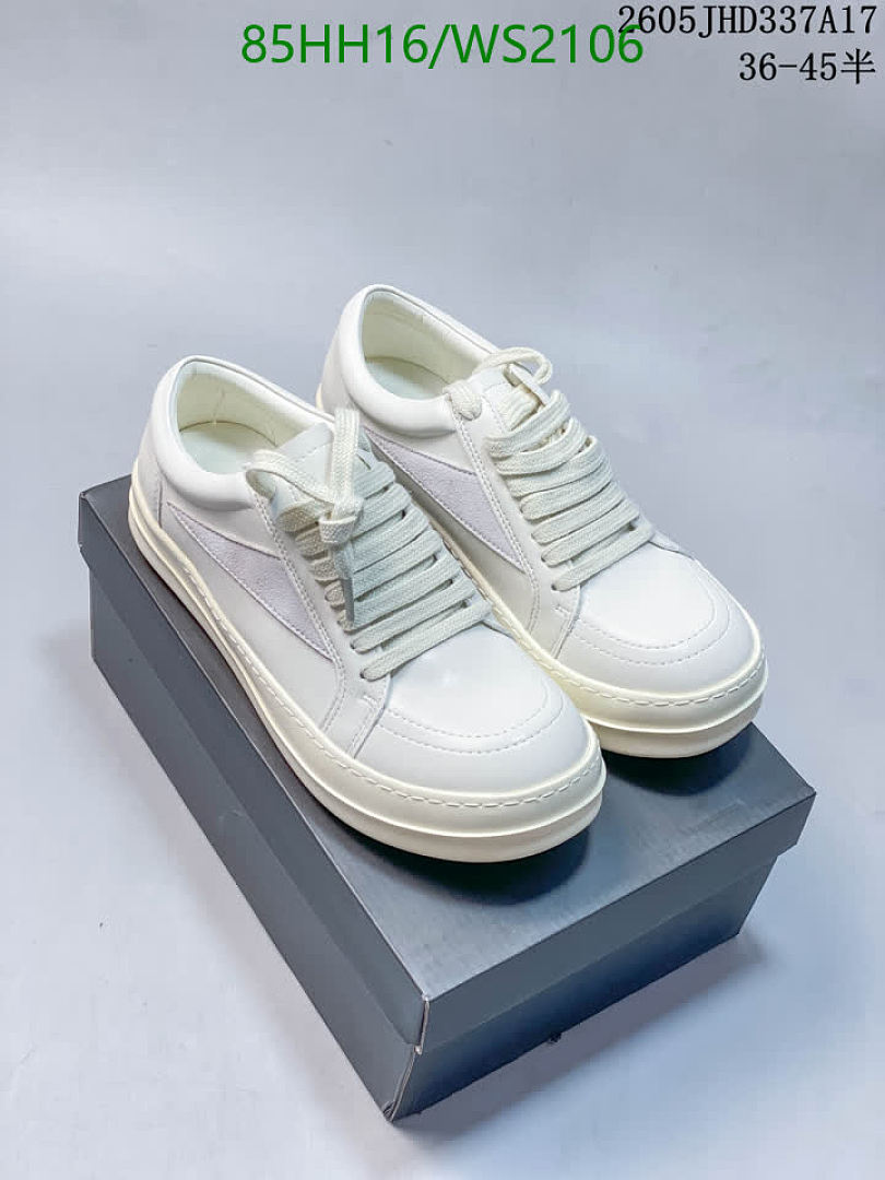 Rick Owens-Men shoes Code: WS2106 $: 85USD
