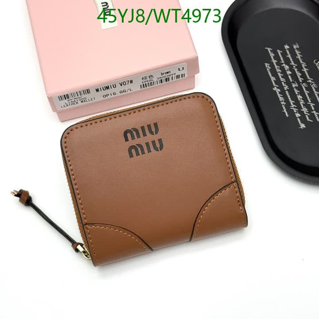 Miu Miu-Wallet-4A Quality Code: WT4973 $: 45USD