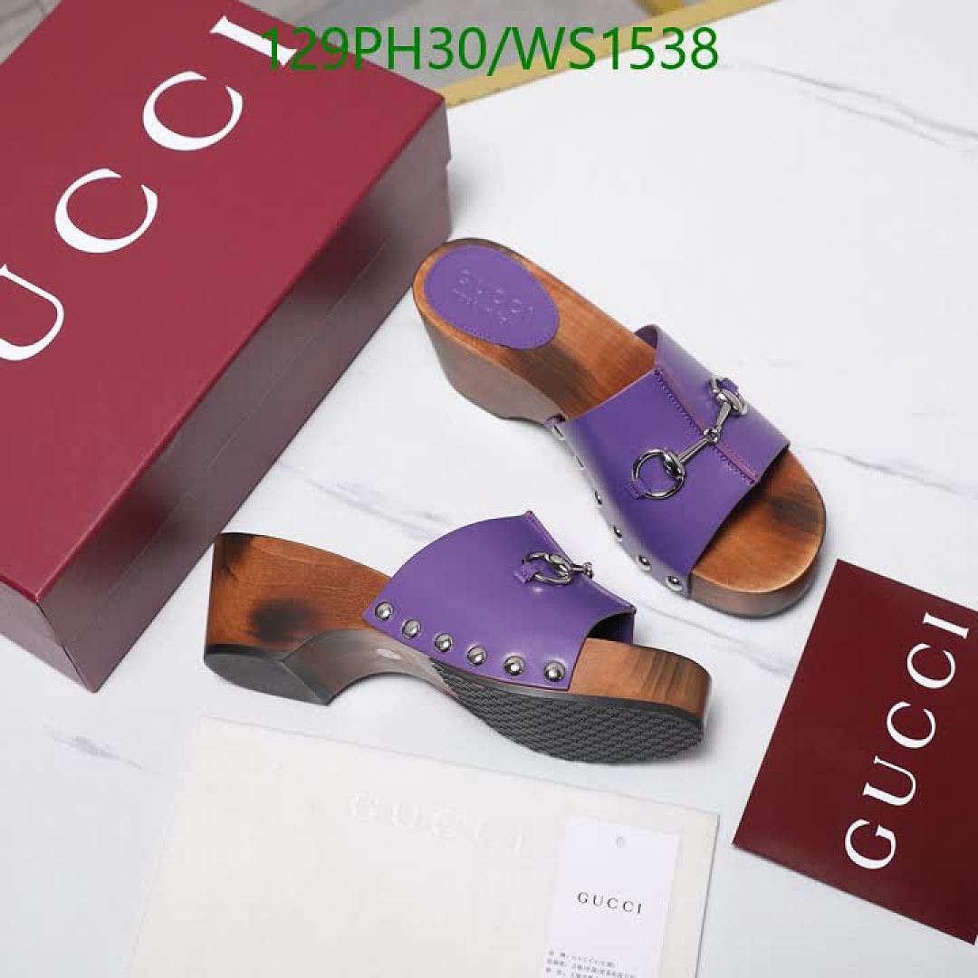 Gucci-Women Shoes Code: WS1538 $: 129USD