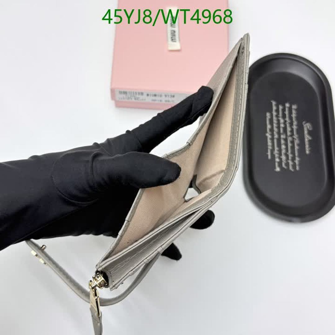 Miu Miu-Wallet-4A Quality Code: WT4968 $: 45USD
