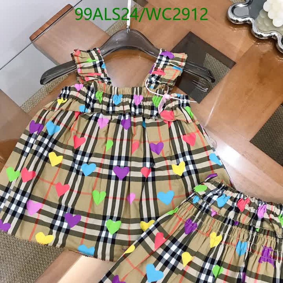 Burberry-Kids Clothing Code: WC2912 $: 99USD