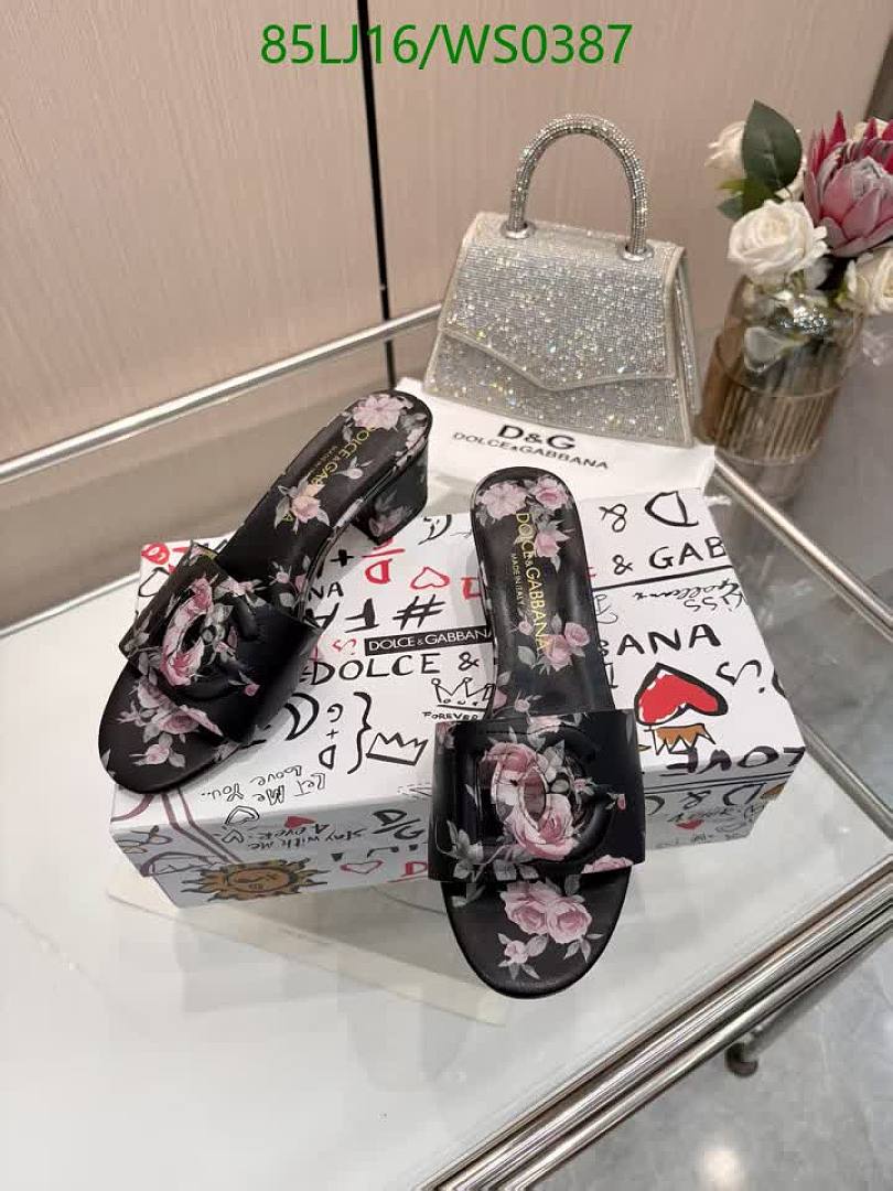 D&G-Women Shoes Code: WS0387 $: 85USD